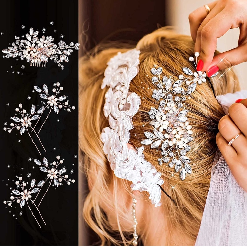 I have a wedding hair piece it’s in great condition never used.